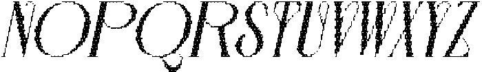 Revalyn Disco Italic otf (400) Font UPPERCASE