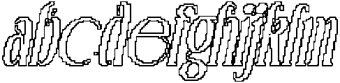Revalyn Pixel Outline otf (400) FONT