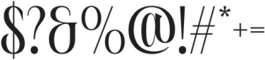 Revalyn Regular otf (400) Font OTHER CHARS