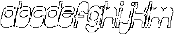 Revanzo Pixel Outline otf (400) FONT
