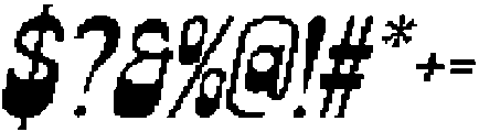 RevanzoPixel-Regular otf (400) Font OTHER CHARS