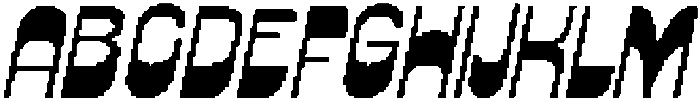 RevanzoPixel-Regular otf (400) Font UPPERCASE