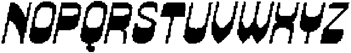 RevanzoPixel-Regular otf (400) Font UPPERCASE