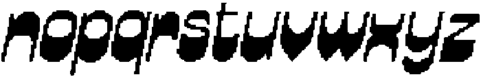 RevanzoPixel-Regular otf (400) Font LOWERCASE