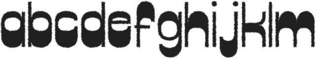 RevanzoRough-Regular otf (400) Font LOWERCASE