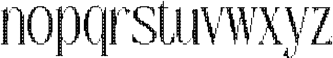 RevenikaDisco-Regular otf (400) Font LOWERCASE