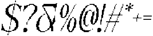RevenikaPixel-Regular otf (400) Font OTHER CHARS