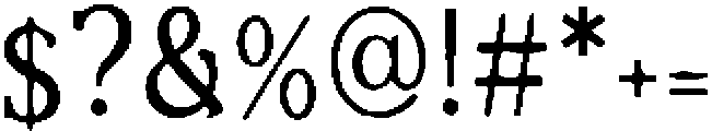 Reverse Contrast Regular otf (400) Font OTHER CHARS