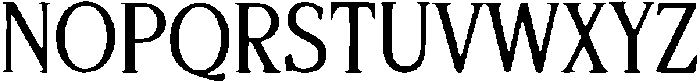 Reverse Contrast Regular otf (400) Font UPPERCASE
