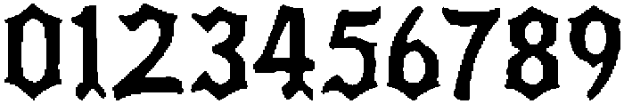 Reverse Fraktur Regular otf (400) Font OTHER CHARS
