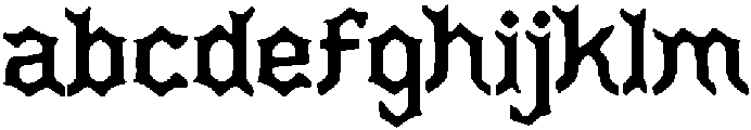 Reverse Fraktur Regular otf (400) FONT