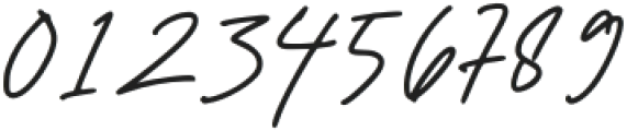 Revilia Signature Regular otf (400) Font OTHER CHARS