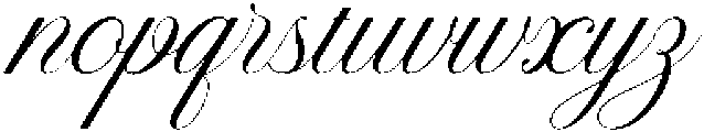 Revinda Regular otf (400) Font LOWERCASE