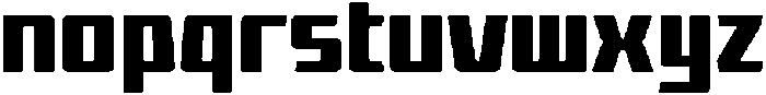 Revob Regular otf (400) Font LOWERCASE