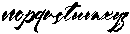 Revolution otf (400) Font LOWERCASE
