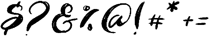 Revolution otf (400) Font OTHER CHARS