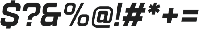 Revx Neue Bold Italic ttf (700) Font OTHER CHARS