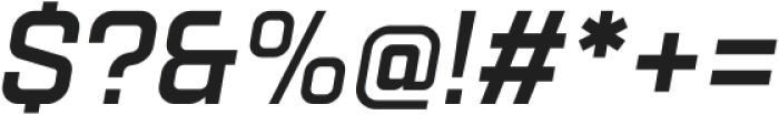 Revx Neue SemiBold Italic ttf (600) Font OTHER CHARS