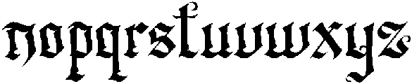 Rexstorm otf (400) Font LOWERCASE