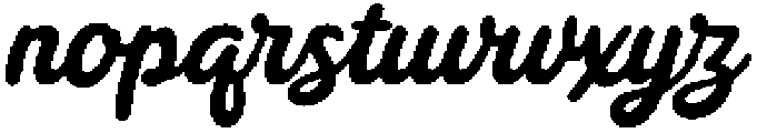 Reyal Beach Regular otf (400) Font LOWERCASE