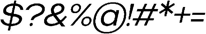 Reyda Italic otf (400) Font OTHER CHARS