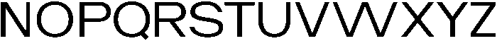 Reyda Regular otf (400) Font UPPERCASE