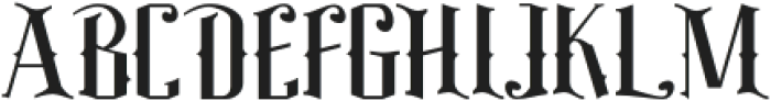 Reylith-Regular otf (400) Font UPPERCASE