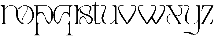recognition light otf (300) Font LOWERCASE