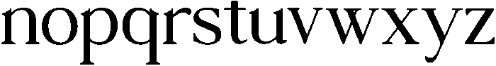 reserve otf (400) Font LOWERCASE