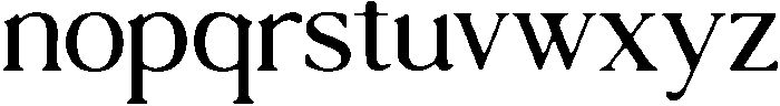 reverse otf (400) Font LOWERCASE