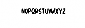 Real Brush.ttf Font LOWERCASE