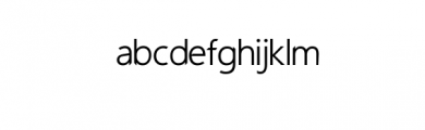 Rebo Bold.otf Font LOWERCASE