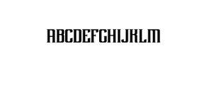 Rebute.ttf Font LOWERCASE