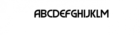 Recho.otf Font UPPERCASE