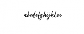 Red Bright.otf Font LOWERCASE