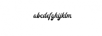 Redoura Regular.otf Font LOWERCASE