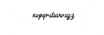 Redoura Regular.otf Font LOWERCASE