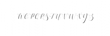 Refillia Calligraphy Font UPPERCASE