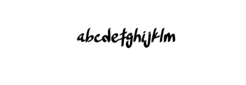 Reinhart Ong - Handwritten Script OTF Font LOWERCASE
