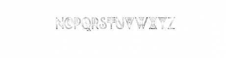 Requiem Corroded.otf Font UPPERCASE