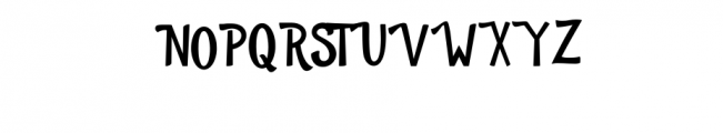 Restorans handwriting typeface Font UPPERCASE