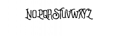 Revalina.ttf Font UPPERCASE