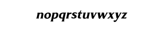 Revans-SemiBold Italic.otf Font LOWERCASE