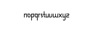 Reyburn.otf Font LOWERCASE