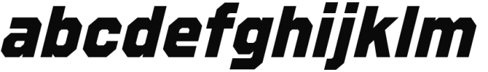 Refuel Eb It Font LOWERCASE