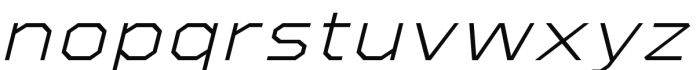 Refuel Ex El It Font LOWERCASE