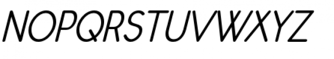 Register Sans BTN Condensed Bold Oblique Font UPPERCASE