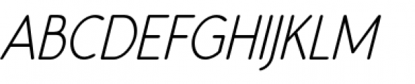 Register Sans BTN Condensed Oblique Font UPPERCASE