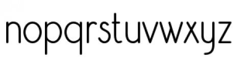 Register Sans BTN Condensed Font LOWERCASE
