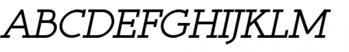 Register Serif BTN Short Caps Bold Oblique Font UPPERCASE